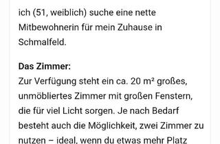 WG-Zimmer mieten in 24640 Schmalfeld, WG Anzeige,Mitbewohnerin gesucht