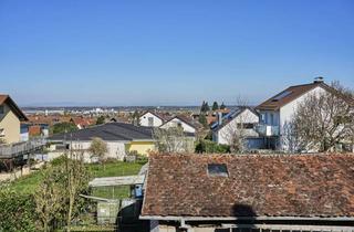 Grundstück zu kaufen in 76316 Malsch, Traumgrundstück in schöner Halbhöhenlage mit Blick in die Rheinebene bis hin zu den Vogesen