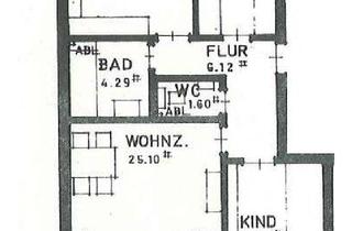 Immobilie mieten in 71111 Waldenbuch, Helle und möblierte 3-Zimmer-Wohnung mit EBK in Waldenbuch - befristet für 3 Jahre