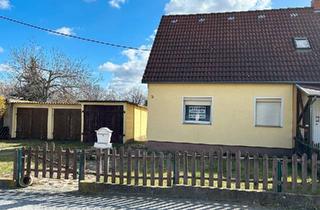 Doppelhaushälfte kaufen in 01587 Riesa, Riesa - Attraktives Grstck. zur Selbstverwirklichung m. Doppelhaushälfte