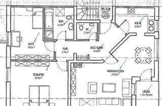Wohnung kaufen in 67308 Albisheim, Albisheim (Pfrimm) - Provisionsfrei Helle Maisonettewohnung 1.OG Feldrand Gartenanteil