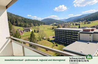 Wohnung kaufen in 72270 Baiersbronn, Weitblick inklusive: 1-Zimmer-Appartement mit Balkon zum attraktiven Preis in Baiersbornn-Obertal