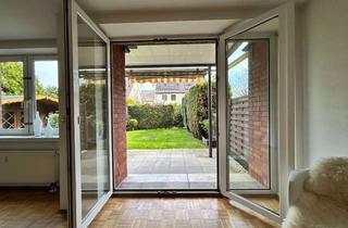 Wohnung kaufen in 45481 Saarn, Wohnen mit Garten - gehobene 2-Zimmer-Erdgeschosswohnung mit TG-Stellplatz in Mülheim-Saarn