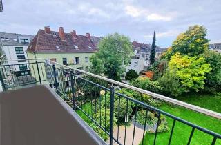 Wohnung kaufen in 47798 Stadtmitte, Vorne Westwall, hinten nur Grün! toller Balkon, 3 Zi, in gepflegter Wohnanlage, derzeit vermietet