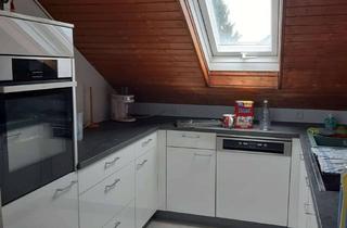 Wohnung mieten in 68305 Gartenstadt, Dachgeschosswohnung mit zwei Zimmern und Einbauküche in Mannheim