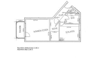 Wohnung mieten in Rathenaustraße 22c, 04416 Markkleeberg, Helle 2-Zimmer Wohnung im EG mit Balkon in Markkleeberg-Dölitz-Dösen