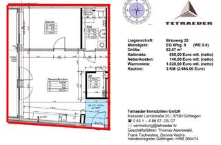 Wohnung mieten in 37073 Göttingen, Barrierefreie 2-Zimmer-Wohnung mit Balkon in Göttingen