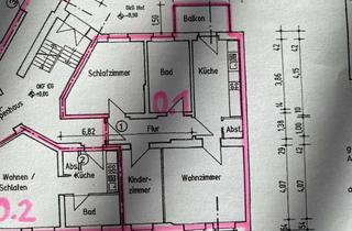 Wohnung mieten in Reinickestr. 45, 06844 Innenstadt, 3-Raum-Wohnung in Dessau-Nord EG oder OG