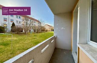 Wohnung mieten in Am Stadion 16, 06682 Teuchern, Vom Balkon aus die Rehe beobachten