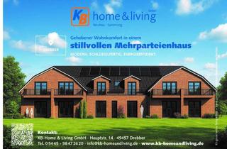 Wohnung mieten in Hauptstraße 44, 49457 Drebber, Gehobener Wohnkomfort in einem stillvollen Mehrparteienhaus