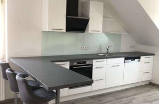 Wohnung mieten in 88518 Herbertingen, Ansprechende moderne 3-Zimmer-Dachgeschosswohnung mit EBK und zwei Balkonen in Hundersingen