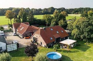 Bauernhaus kaufen in 47665 Sonsbeck, Historisches Bauernhaus auf großzügigem Landgut mit 2 weiteren Einheiten - provisionsfrei