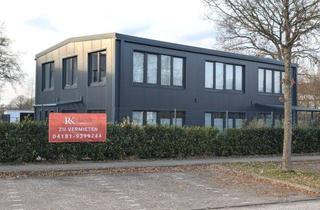 Gewerbeimmobilie mieten in 22941 Bargteheide, Vielseitig nutzbare Gewerbeeinheit mit Büroflächen, Halle, Remise und großzügiger Freifläche