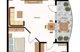 Anlageobjekt in 70619 Riedenberg, „Attraktive Kapitalanlage: Top-gepflegte, vermietete Wohnung“