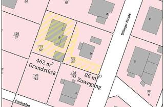 Grundstück zu kaufen in Dillinger Str. 12a, 61381 Friedrichsdorf, Top Lage am Sonnenhang - Grundstück in Friedrichsdorf-Dillingen für Doppelhaus geeignet