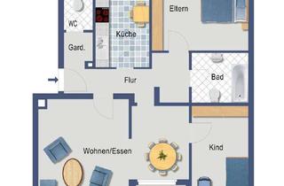 Wohnung kaufen in Königsberger Straße 17, 65191 Bierstadt, Helle 3 Zimmer-Wohnung in Wiesbaden-Bierstadt!