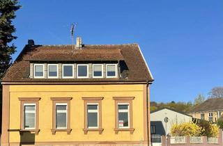 Haus kaufen in Schillerstraße, 67292 Kirchheimbolanden, Charmantes Sandsteinhaus mit ca. 180 m², separater Einheit, großem Hof & einzigartigem Partykeller