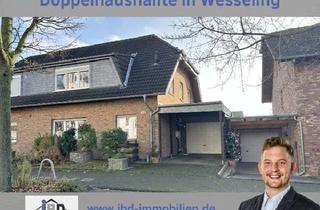 Doppelhaushälfte kaufen in 50389 Wesseling, Bezugsfreie Doppelhaushälfte mit Garage in beliebter Wohnlage von Keldenich