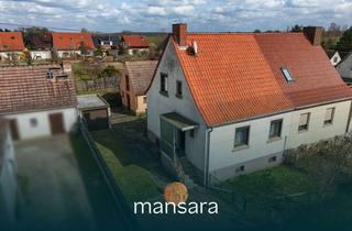 Doppelhaushälfte kaufen in 39114 Pechau, Magdeburg-Pechau: Doppelhaushälfte im Grünen mit großem Grundstück & Baupotenzial