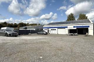 Büro zu mieten in 27721 Ritterhude, Ideal für Handwerksbetriebe - Lagerhalle mit Büroeinbauten und Freifläche im Gewerbegebiet