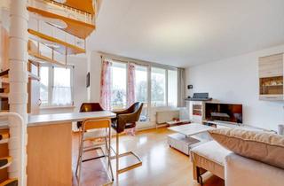 Wohnung kaufen in 85716 Unterschleißheim, AIGNER - Stilvolle Maisonette mit Balkon zum ruhigen Innenhof