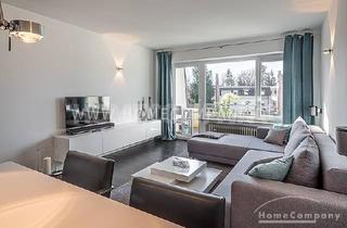Wohnung mieten in 81545 München, Modern und hochwertig möblierte 2-Zimmer-Wohnung mit großem Balkon in Harlaching.