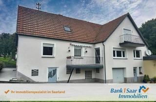 Einfamilienhaus kaufen in 66450 Bexbach, Großzügiges Einfamilienhaus mit Garten und Tiefgarage in ruhiger Lage von Bexbach-Frankenholz