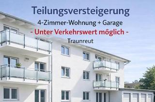 Wohnung kaufen in 83301 Traunreut, Traunreut - 4-Zimmer-Eigentumswohnung mit Garage in Traunreut