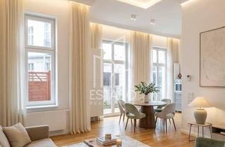 Wohnung kaufen in Holsteinische Straße 9, 12163 Berlin, Berlin - Berlin-Steglitz: Hochwertig sanierte 2,5-Zimmer-Altbauwohnung mit 62 m², Terrasse & 3,80 m Decken