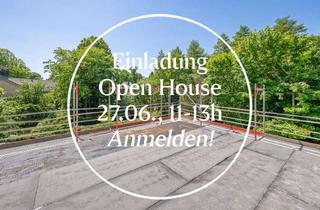 Wohnung kaufen in 22607 Groß Flottbek, OPEN HOUSE AM 27.06.* Großzügige Dachterrasse mit Blick ins Grüne