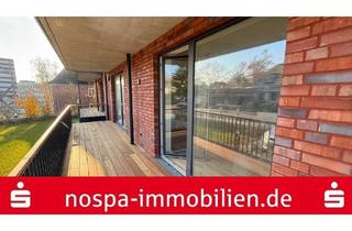 Wohnung kaufen in 24960 Glücksburg, Wohnen, wo andere Urlaub machen: Moderne 2-Zimmer-Erdgeschosswohnung mit Balkon in Glücksburg