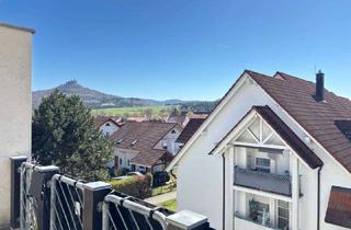 Wohnung kaufen in 72379 Hechingen, Sonnige 3,5-Zimmer-Maisonette-Wohnung mit Burgblick-Solar und Parkett in ruhiger Lage von Hechingen