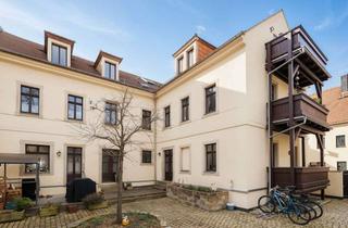 Wohnung kaufen in 01219 Leubnitz-Neuostra, +++ Mitten im historischen Stadtkern! 2-Zimmer-Maisonette-Wohnung in kernsaniertem Wohnensemble +++