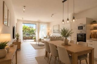 Wohnung kaufen in 85586 Poing, Neubau 2 Zi. Terrassenwohnung mit großer Süd-Terrasse, Keller und TG-Stellplatz, BJ: 2017