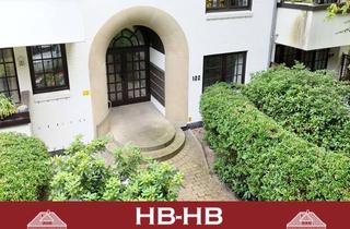 Wohnung kaufen in 28211 Gete, Stilvolle 2-Zimmer Wohnung mit großzügigem Blick ins Grüne in Bremen Schwachhausen!