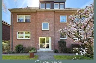 Wohnung kaufen in 47800 Bockum, Grüner wird´s nicht: Tolle 3 Zimmerwohnung vis-à-vis dem Sollbrüggenpark in Krefeld-Bockum