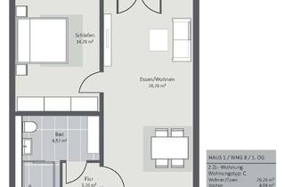 Wohnung mieten in Rüsselsheimer Weg, 44892 Langendreer, Grünes Wohnen in Bochum-Langendreer, Nähe Ümminger See