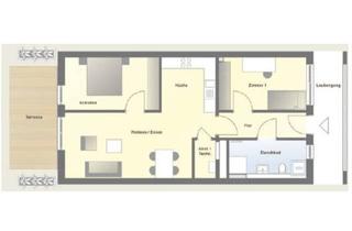 Wohnung mieten in Stammheimer Straße 12, 70806 Kornwestheim, Moderne 3-Zimmer-Terrassenwohnung mit Einbauküche, Aufzug & stufenlosem Zugang in Kornwestheim