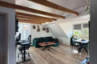 Wohnung mieten in Hanreiweg, 86153 Innenstadt, Moderne exklusive 2-Zimmer-DG-Wohnung mit Balkon am Hanreibach