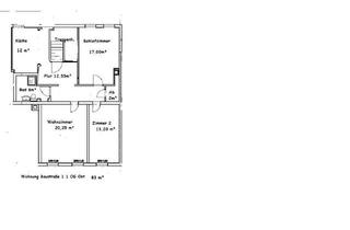 Wohnung mieten in Baustraße, 37574 Einbeck, Etagenwohnung im Fachwerkhaus