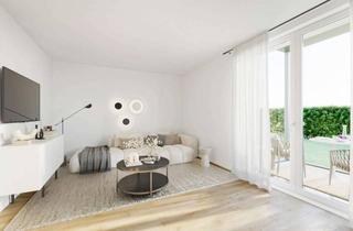 Wohnung mieten in Jaminstraße 4b, 91052 Erlangen, Helle 2-Zimmer -Neubauwohnung mit Balkon oder Terrasse in Erlangen-Süd