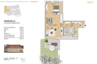 Wohnung mieten in Pfinztalstr., 76227 Durlach, ***große 2,5 Zi.-Wohnung im EG, WE 2-3 mit Terrasse u. Gartenanteil***