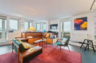 Penthouse mieten in Bartningallee, 10557 Tiergarten, Über den Dächern Berlins: 135qm-Penthouse-Loft im Hansaviertel - möbliert + teilgewerblich nutzbar!