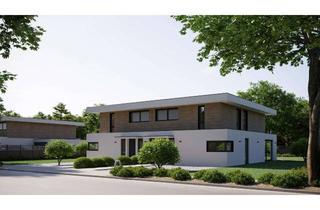 Doppelhaushälfte kaufen in Johansenaue 140a, 47809 Bockum, Neubauvorhaben - Doppelhaushälfte im Bauhausstil - 150m2-inkl. großem Grundstück am Schönwasserpark