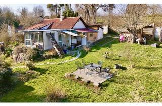 Haus kaufen in 89134 Blaustein, Großzügiges Freizeitgrundstück mit Teilungspotenzial in naturnaher Lage