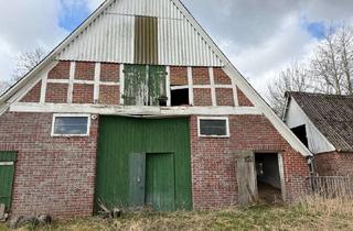 Haus kaufen in 21756 Osten, Großzügiges landwirtschaftliches Areal mit abrissreifen Bestandsgebäuden in Osten-Isensee