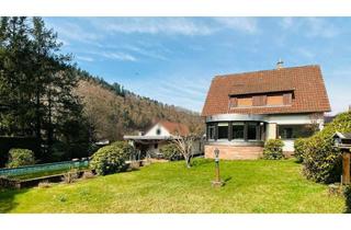 Einfamilienhaus kaufen in 76593 Gernsbach, Einfamilienhaus mit großem Grundstück, Wintergarten & unverbaubarem Schwarzwaldblick