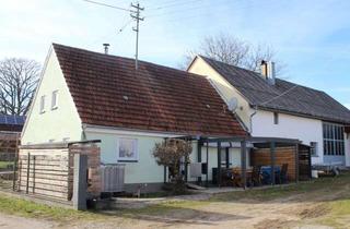 Haus kaufen in 86678 Ehingen, Kleines Haus mit großem Potential - Werkstatt und Ausbaureserve in naturnaher Lage