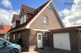 Doppelhaushälfte kaufen in 26427 Stedesdorf, Doppelhaushälfte mit rückwärtig unverbautem Blick