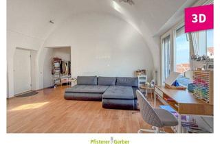 Wohnung kaufen in 76646 Bruchsal, Außergewöhnliche 2-Zimmer-Wohnung mit Dachterrasse und TG-Stellplatz